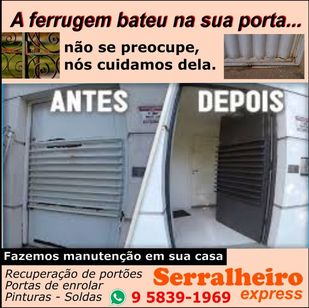 Grade / Porta e Ferrugem / Serralheiro Express