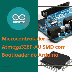Microcomicrocontrolador Atmega328p-au Smd + Bo+ Bootloader Arduino Uno