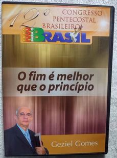 DVD Evangélico Pregação Pastor Geziel Nunes Gomes