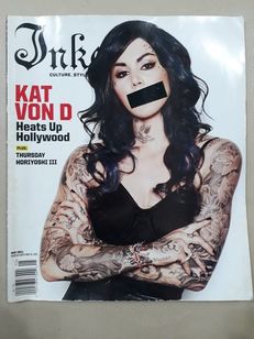 Inked - Kat Von D (importada dos Eua)
