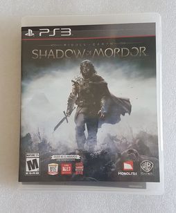 Jogo Shadow Of Mordor - PS3 Mídia Física Original (seminovo)