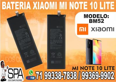 Bateria Bm52 Compatível com Xiaomi Mi Cc9 Pro em Salvador BA