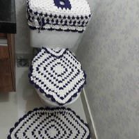 Croches###artesanatos em Crochês e Tricôs, Panos de Pratos – Londrina