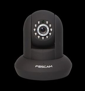 Câmera de Monitoramento Ip Fi9831p Preta (hd)