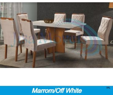 Conjunto de Mesa Bella Max, Montagem e Frete Grátis*