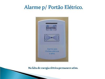 Alarme Portão Elétrico e Afins