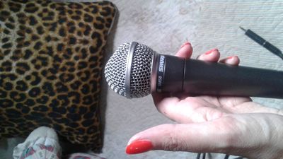 Microfone Shure Sm 58 com Cabo
