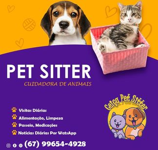 Pet Sitter Cuidadora de Animais em Dourados MS