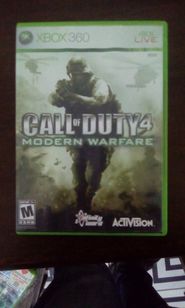 Call Of Duty 4 Modern Warfare Original Usado XBOX 360