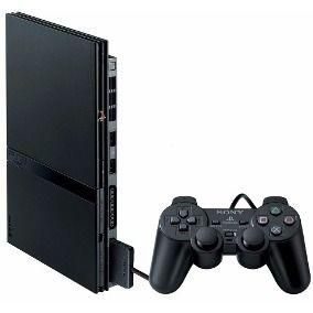 Playstation2 Desbloqueado Usado + 1 Controle Original + 30 Jogos + Mem