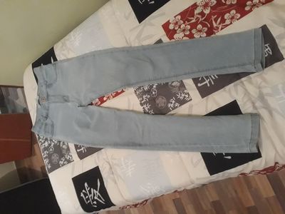 Calça Jeans Feminina Azul Claro