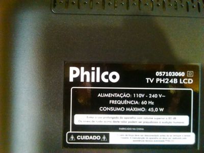 Televisão Philco de Lcd 24"