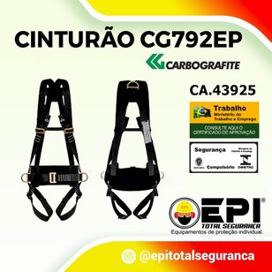 Cinturão Cg792ep Epi Total Segurança Cuiabá MT