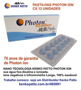 Pastilhas Photon Ion Cx 12 Unidades
