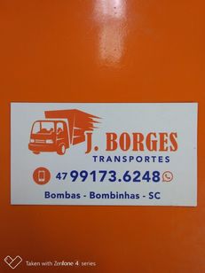 J Borges Transportes Fretes e Mudanças