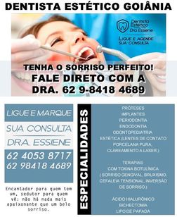 Dentista Estético Goiânia Dra. Essiene