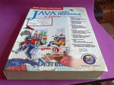 Livro Java Como Programar 6ª Edição com CD