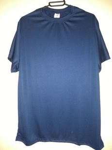 Camiseta Dryfit 100% Poliéster Azul Blue Night