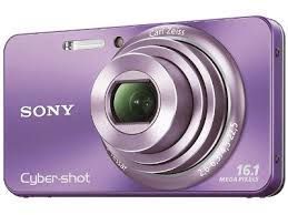 Camera Digital Sony Cibeshot Roxa