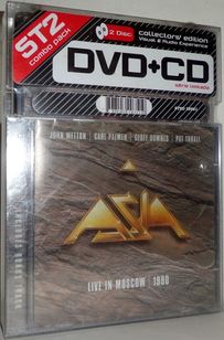 Dvd+cd Asia - Live in Moscow 1990