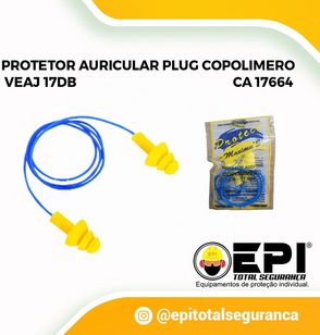 Protetor Auricular Plug Copolimero Epi Total Cuiabá