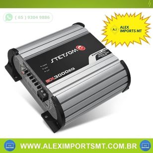 Módulo Amplificador 3000w Rms 1 Canal 2 Ohms Stetsom - Ex3000eq