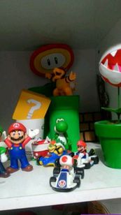 Coleção Mario Bros Miniatura