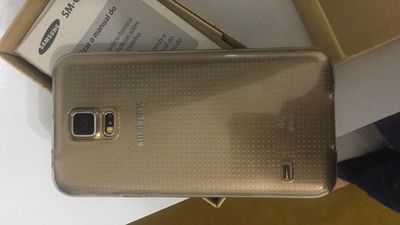 Vendo Celular Samsung S5 Dourado