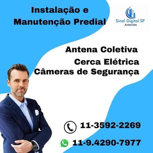 Instalação de Antena Coletiva Vila Osasco