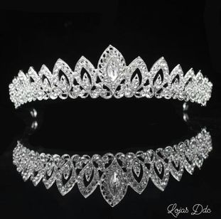 Coroa Tiara Arranjo de Noiva Debutante Luxo