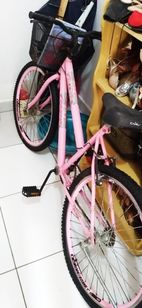 Bicicleta Rosa (seminovo)