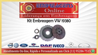 Kit Embreagem Volkswagen 17250