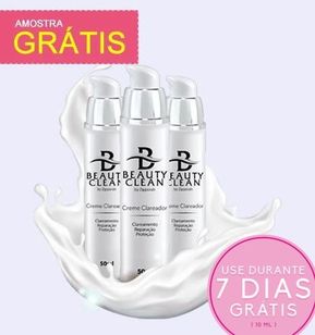 Amostra Grátis - Beauty Clean - Creme para Pele