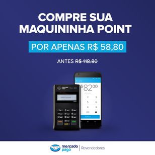 Maquininha Point Mini com R$60 de Desconto