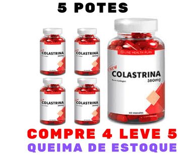 Colageno Colastrina Compre 4 Leve 5, 180 Capsulas