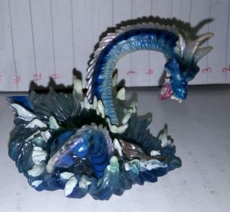 Dragão Leviathan Volks Kabaya Dragon Leviatã Serpente Gigante do Mar