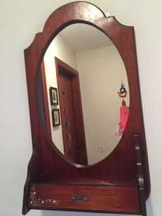 Espelho Vintage com Gavetinha