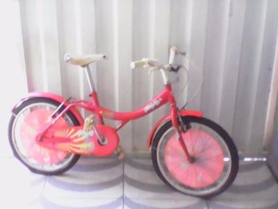 Bicicleta Rosa Infantil