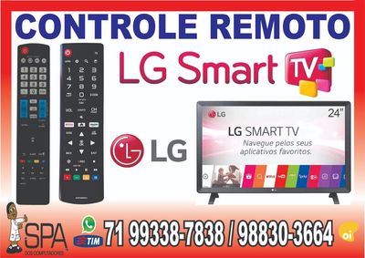 Controle Lg Smart TV 32lj600b Teclas Netflix e Amazon