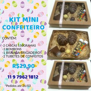 Kit Mini Confeiteiro Páscoa