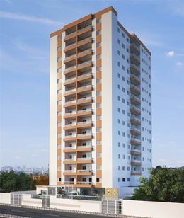 Apartamento com 57.21 m2 - Guilhermina - Praia Grande SP