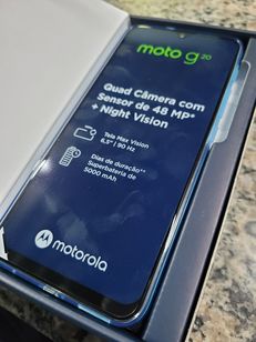 Motorola G20 Xt2128 Azul DS 128gb (zero na Caixa)
