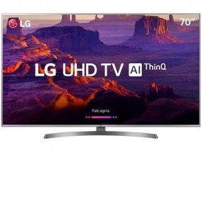 Smart TV 4k Led 70” Lg 70uk6540 Wi-fi HDR - Inteligência Artificial Co