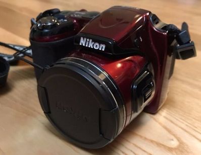 Câmera Digital Nikon Coolpix L820 Vermelha