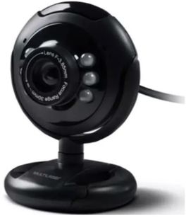 Webcam 480k 16.0mp Multilaser Nightvision com Microfone