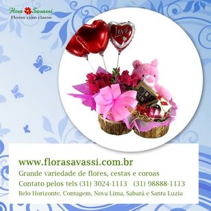 Florestal MG Floricultura Flores Cesta de Café da Manhã e Coroas Flor