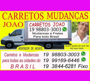 Carretos de Campinas,paulinia,valinhos para São Paulo Santo Andre