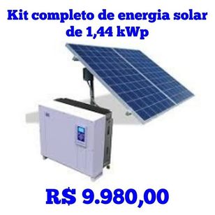 Kit Welétric Energia Solar Faz Sua Independência Energética Fácil e BA