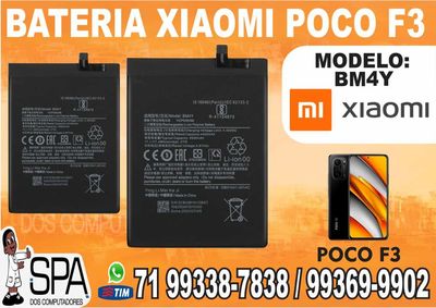 Bateria Bm4y para Xiaomi Poco F3 em Salvador BA