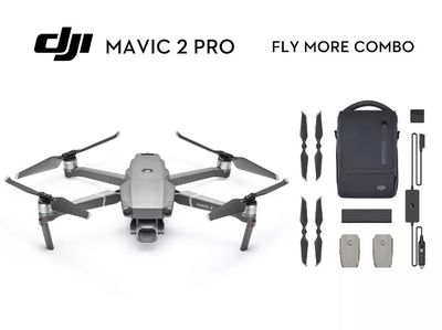 Drone Dji Mavic 2 Pro Combo Fly More Anatel e Nota Fiscal